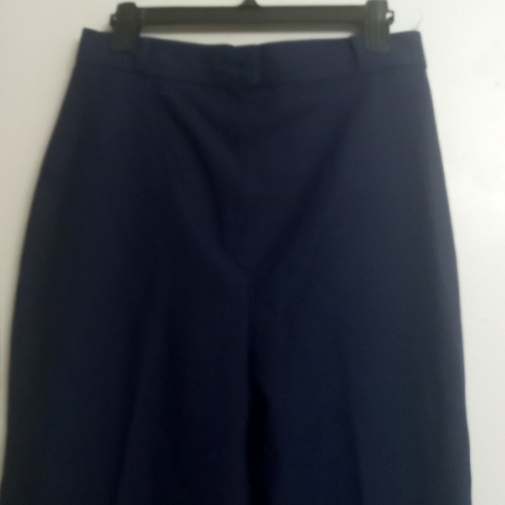 Vintage navy blue  high waisted pants
